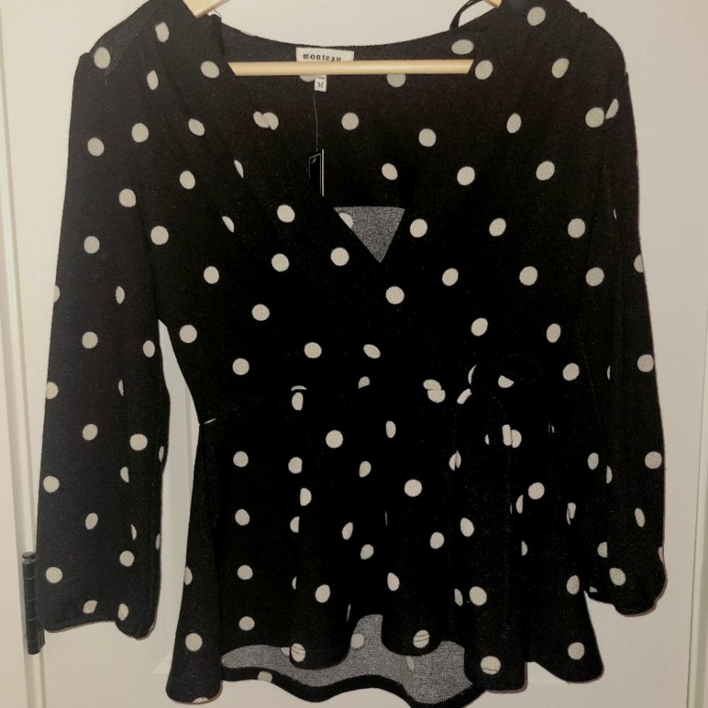 Polka dot top